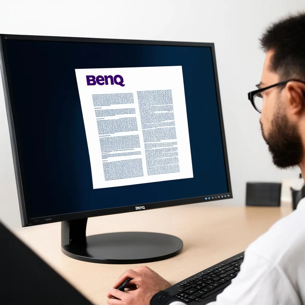 BenQ Monitor Cho Người Làm Việc