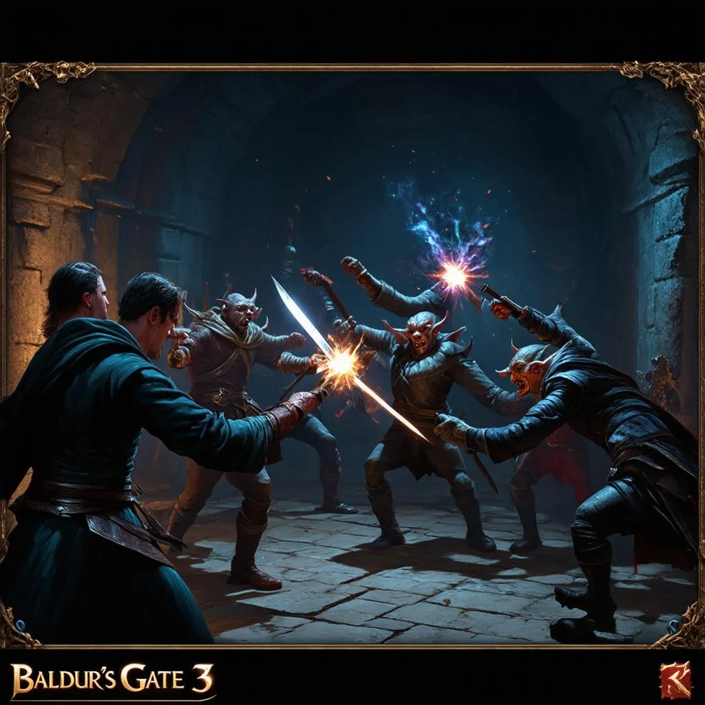 Combat in Baldur's Gate 3