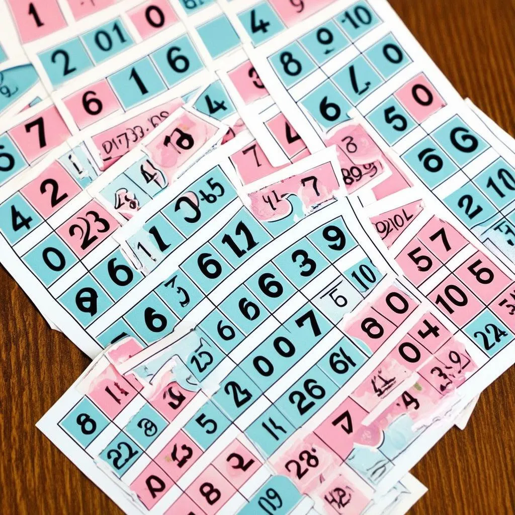 Bingo cards