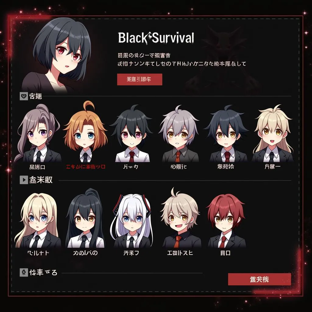 Black Survival PC Giao Diện Game