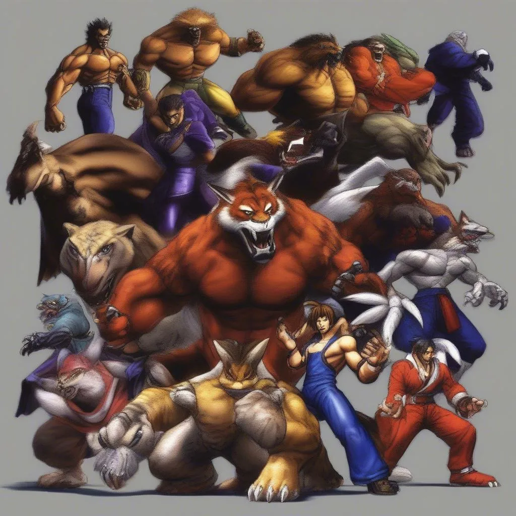 Bloody Roar 2 characters