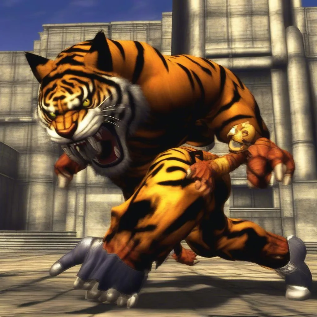 Bloody Roar 2 gameplay