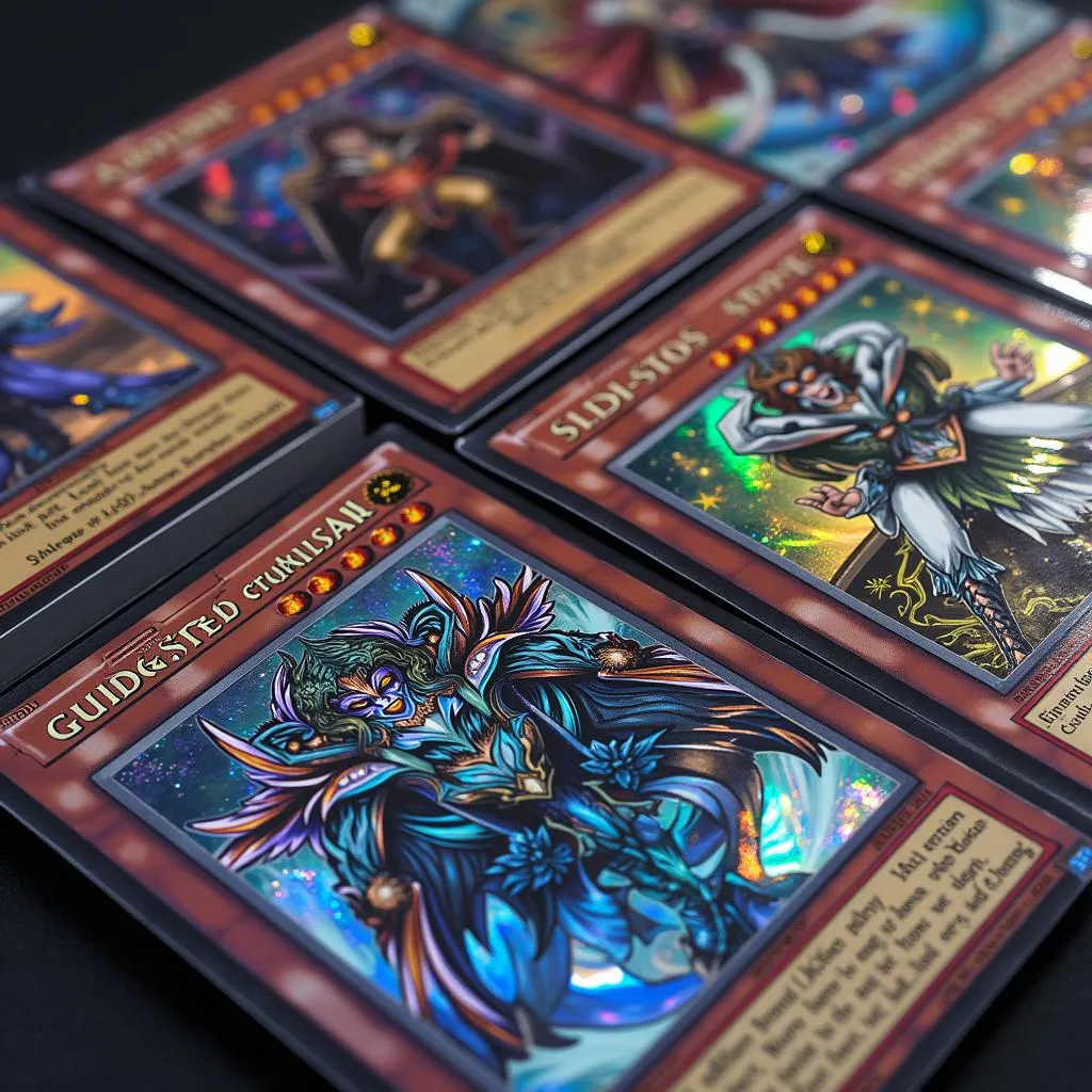 Bộ bài Yugioh huyền thoại với những lá bài mạnh mẽ và hiếm hoi