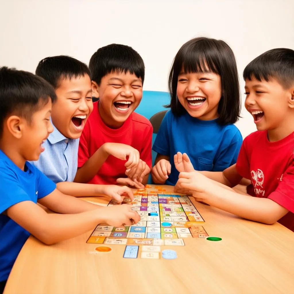 Trò chơi board games vui nhộn cho trẻ em