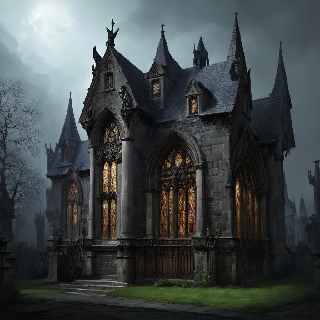 Gothic design of Botany Manor