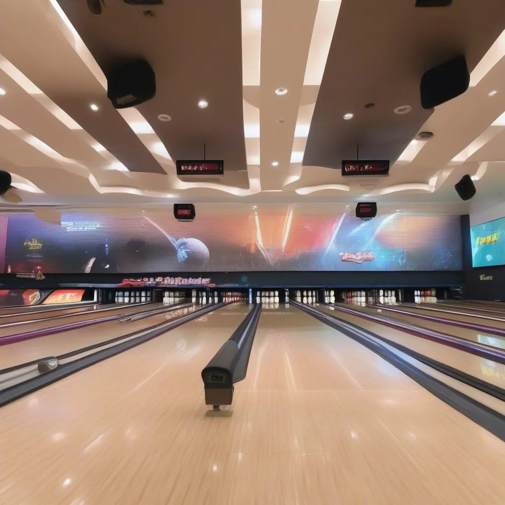 Khu bowling tại Big C Trần Duy Hưng