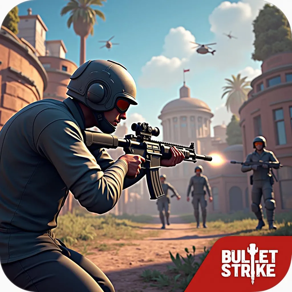 Game Bullet Strike Battlegrounds PC với đồ họa đẹp mắt