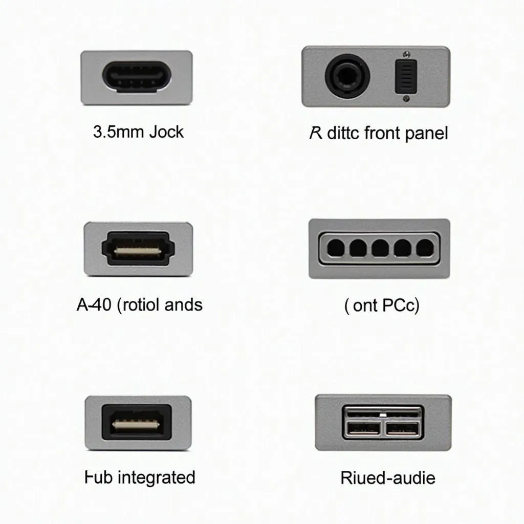 Các loại Audio Front Panel PC phổ biến