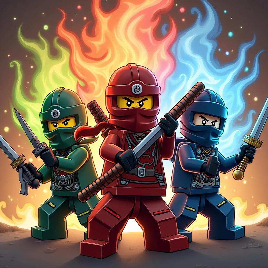 Các Nhân Vật Trong Game Lego Ninjago