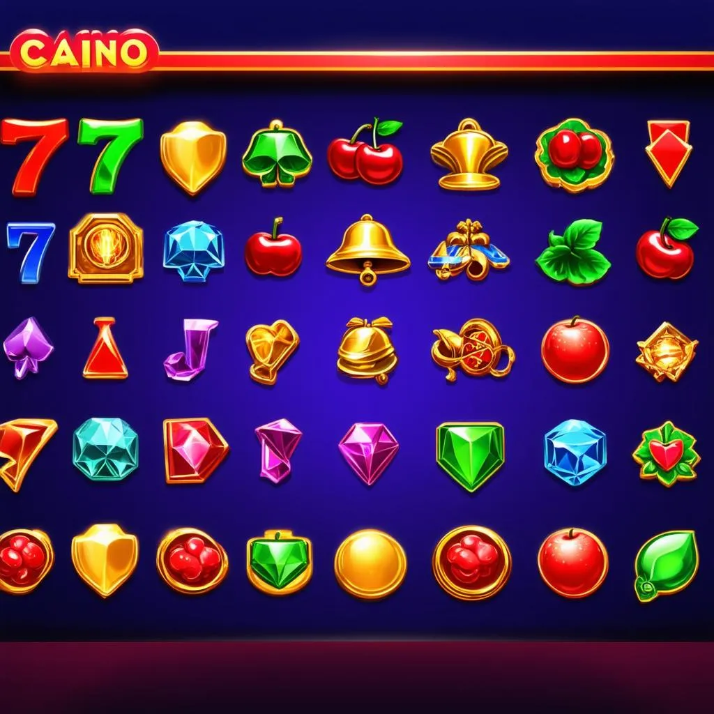 Bộ sưu tập biểu tượng game casino