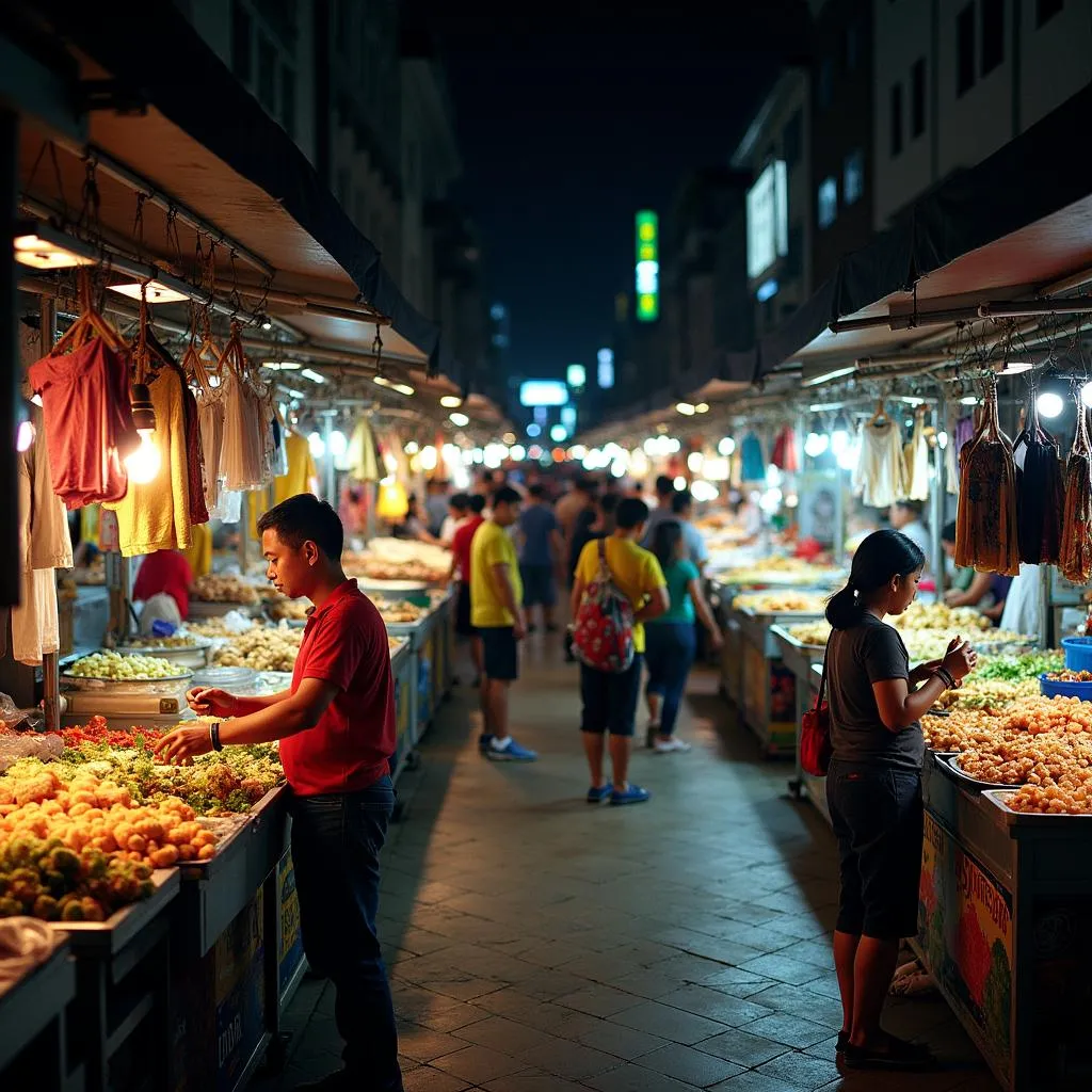 Chợ đêm Bangkok - Chuyến phiêu lưu về đêm