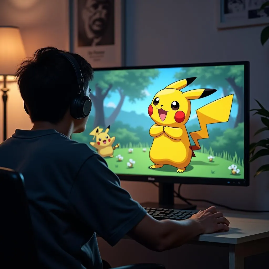 Chơi game Pikachu online trên máy tính