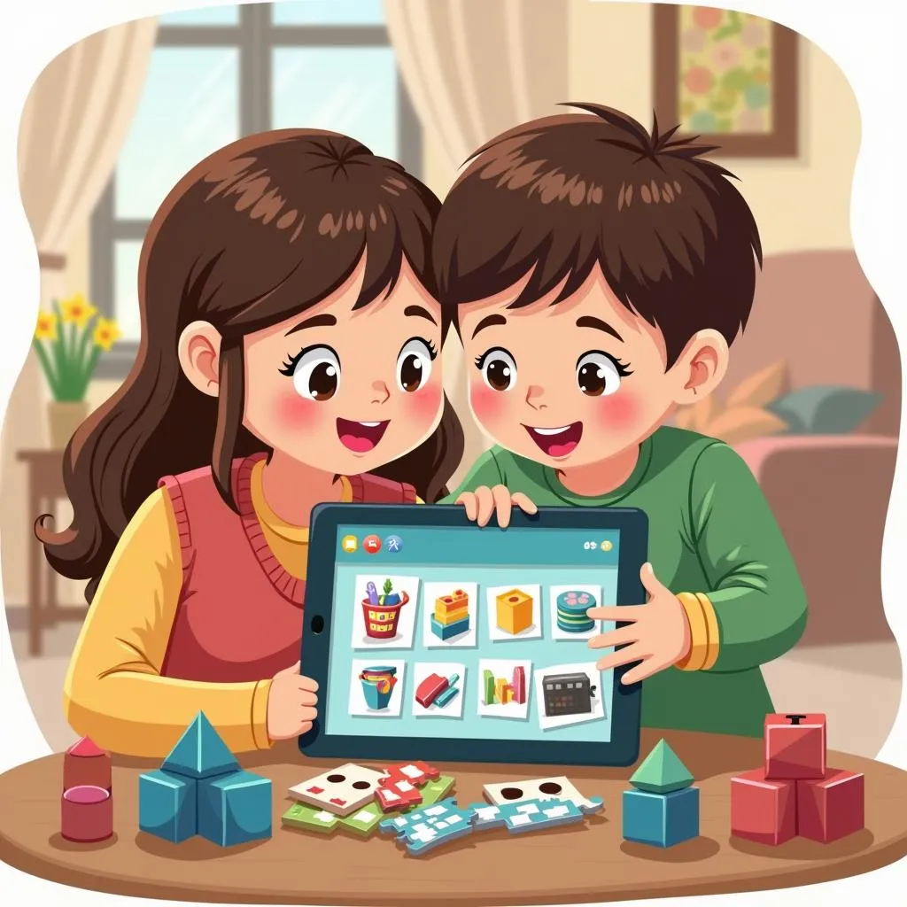 Lựa chọn game cho bé 3 tuổi