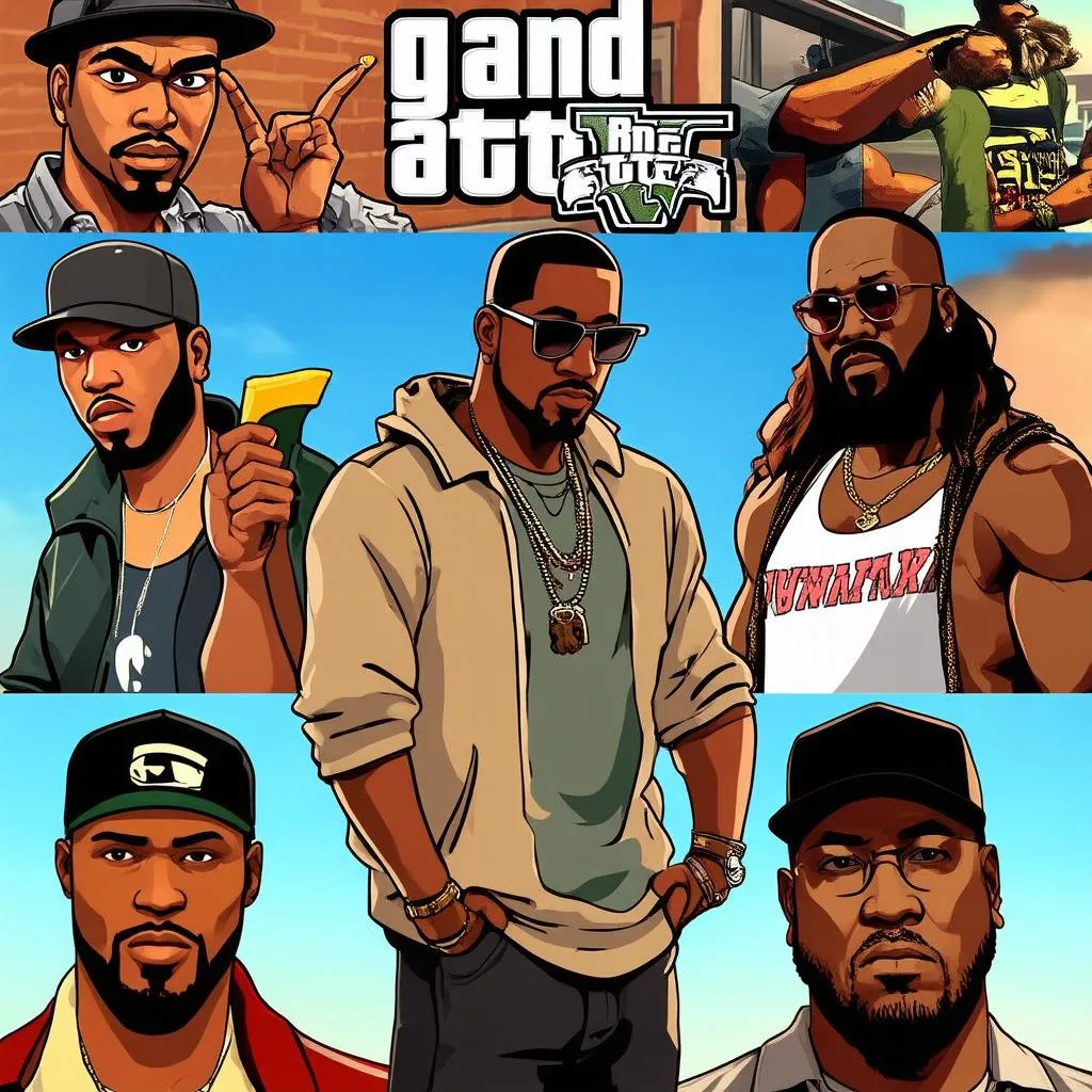 Các nhân vật trong GTA San Andreas