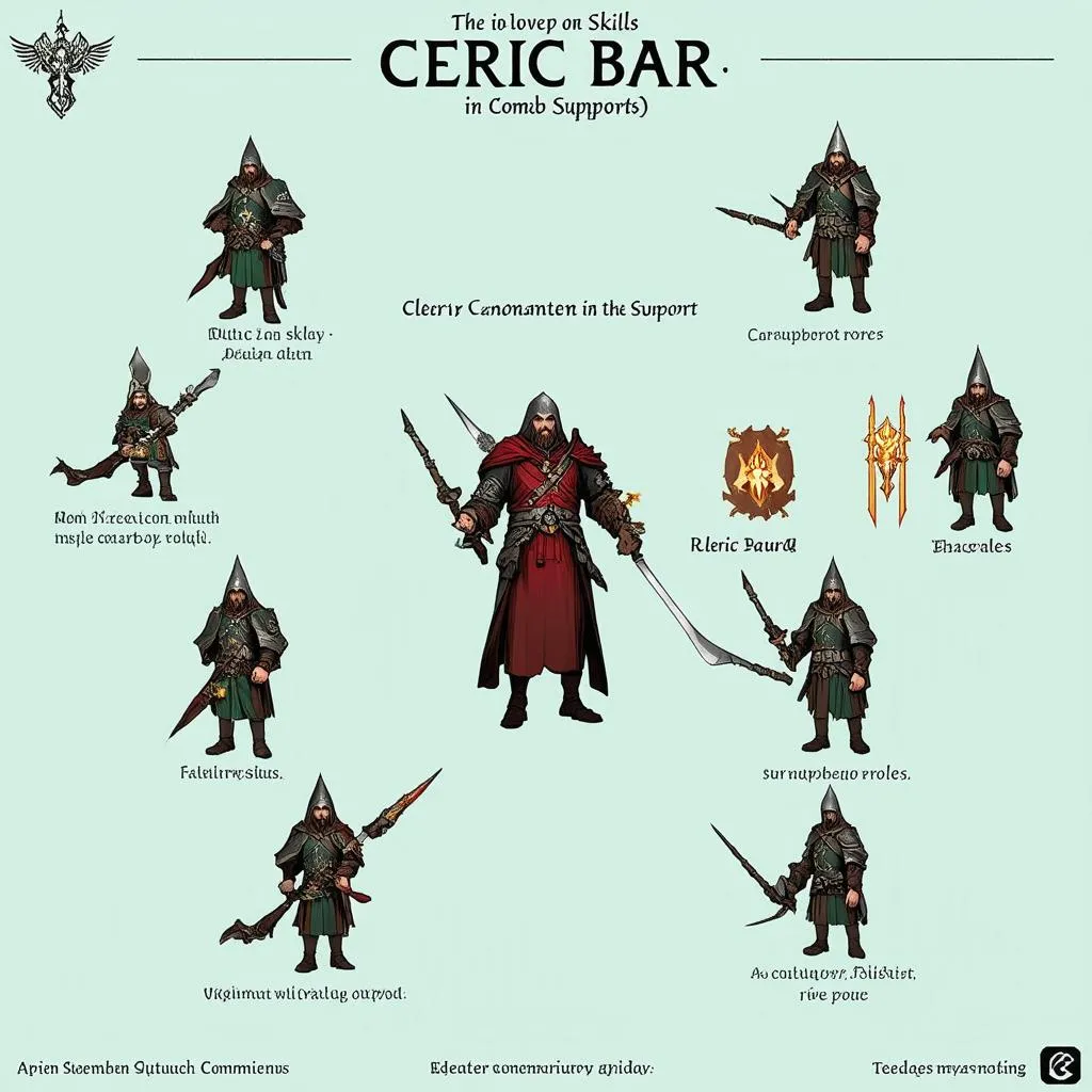 Cleric Bard skills