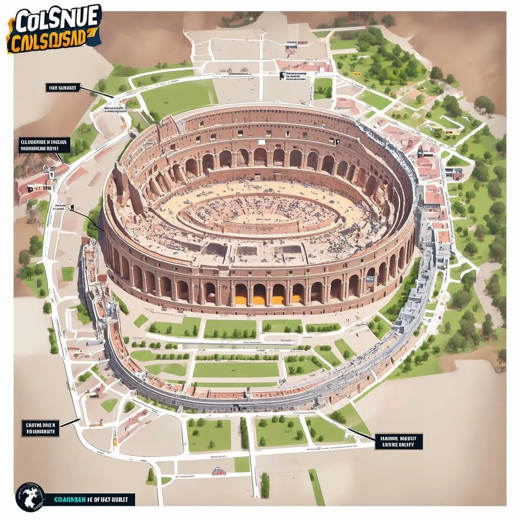 Bản đồ Colosseum