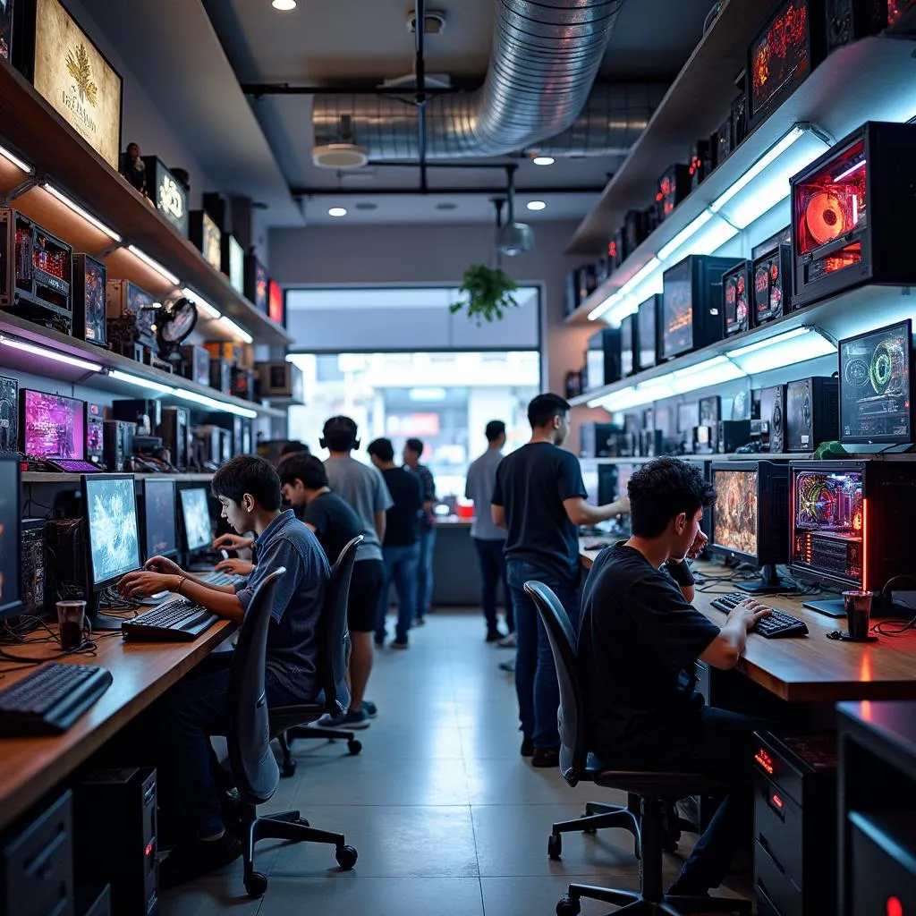 Cửa hàng bán PC Gaming tại Hà Nội