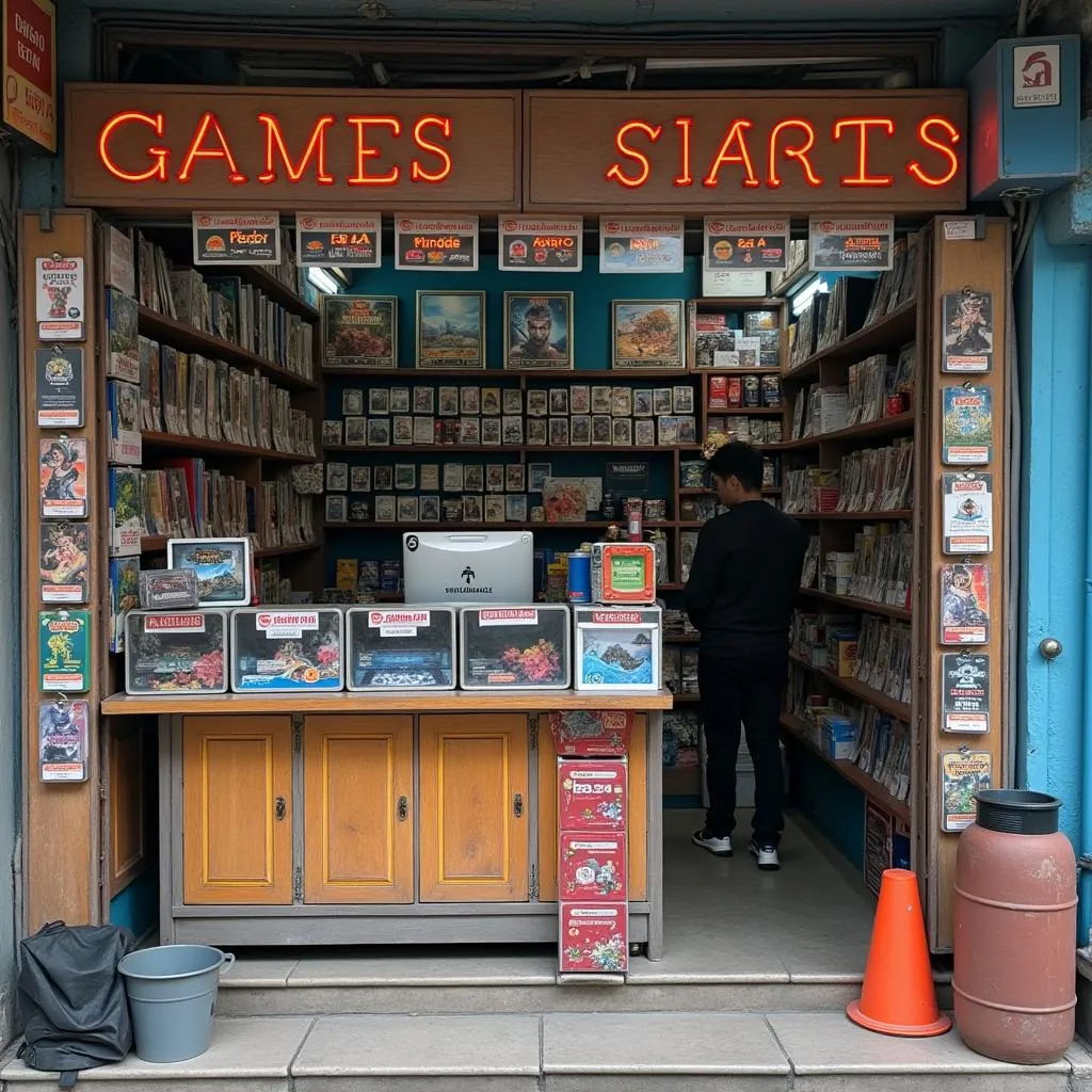 Cửa hàng bán thẻ game gate