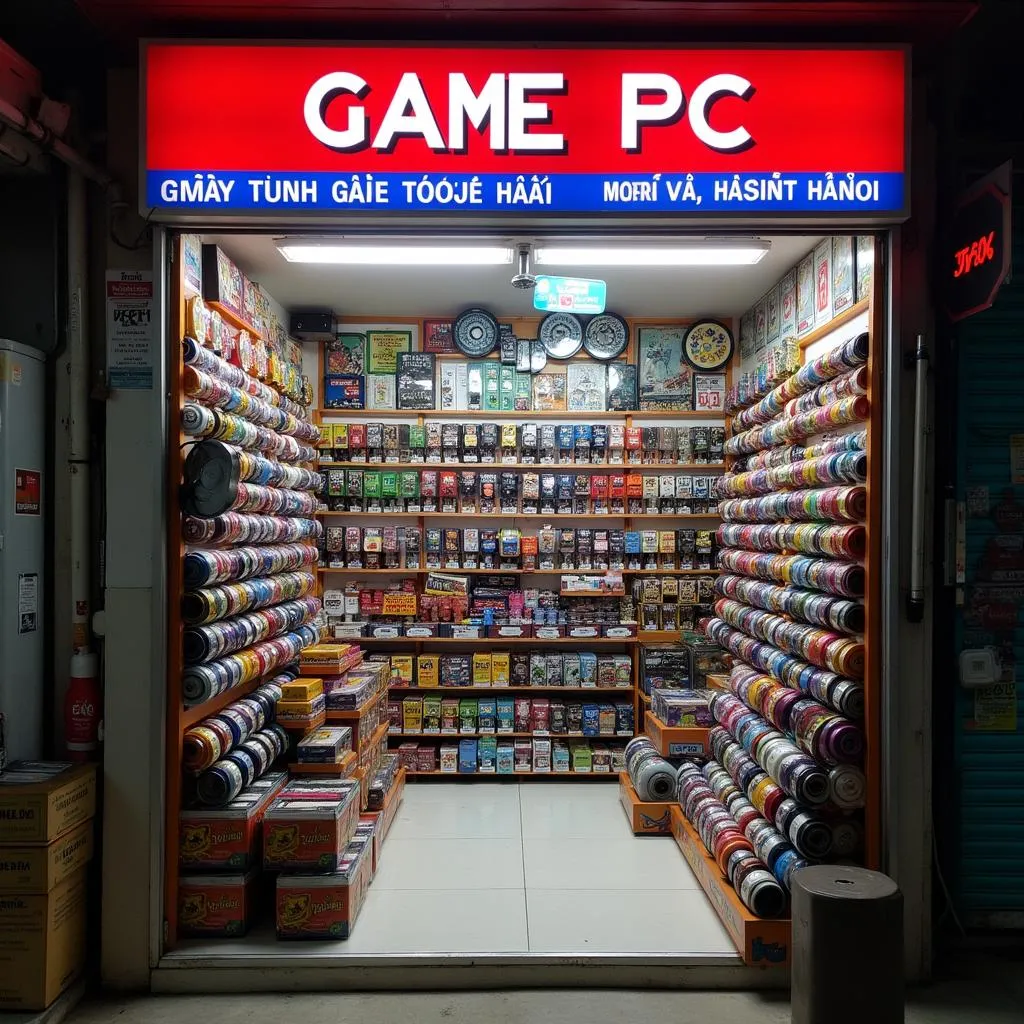 Hình ảnh cửa hàng Game PC Máy Tính Giá Rẻ Nhất Hà Nội với đầy đủ các loại yoyo 4A được trưng bày