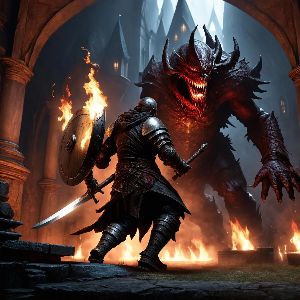 Gameplay của Dark Souls