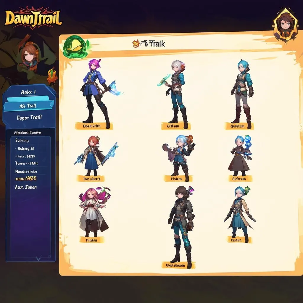 dawntrail characters