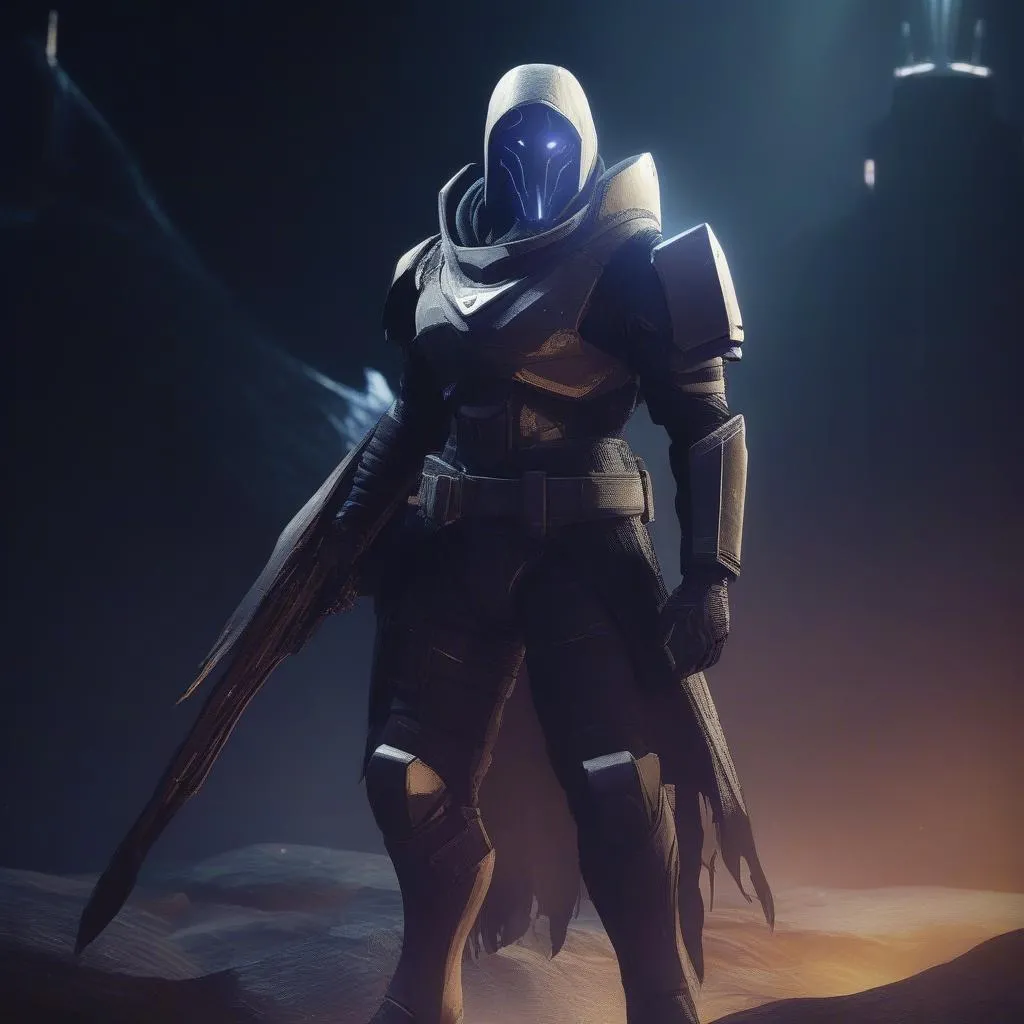 Bộ giáp Impassive Darkness trong Destiny 2