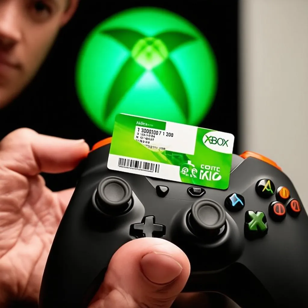 đổi mã gift card xbox