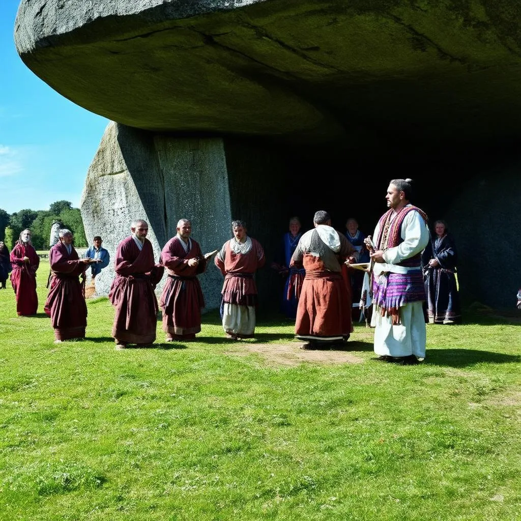 Dolmen nghi thức cổ đại