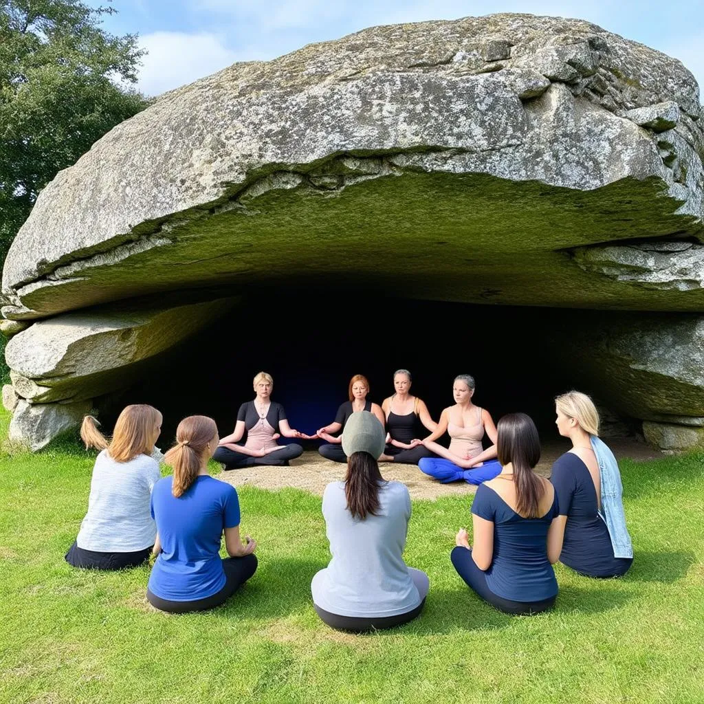 Dolmen nghi thức tâm linh