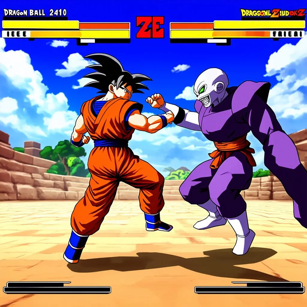 Dragon Ball Z Budokai gameplay