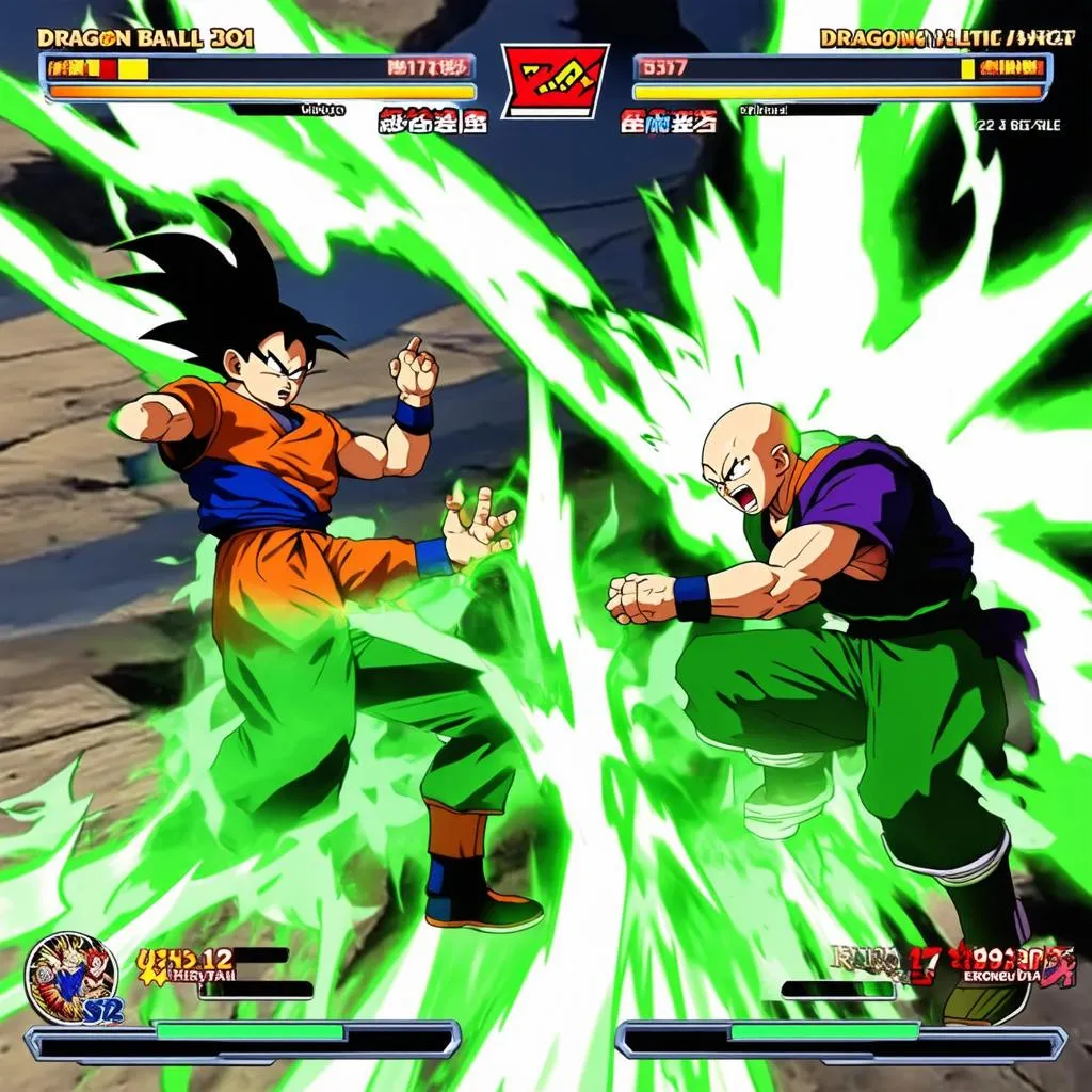 Dragon Ball Z Raging Blast 2 Battle