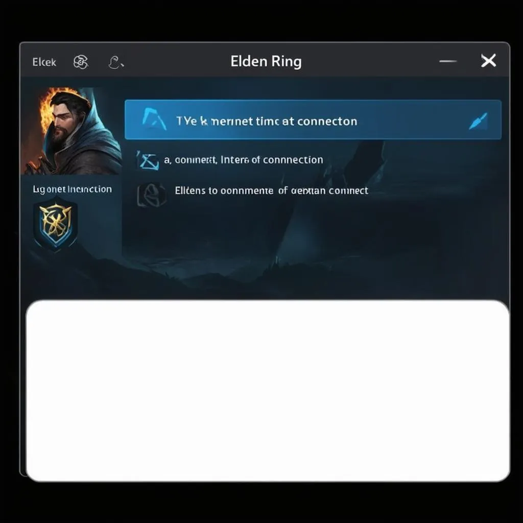 Lỗi Kết Nối Elden Ring DLC
