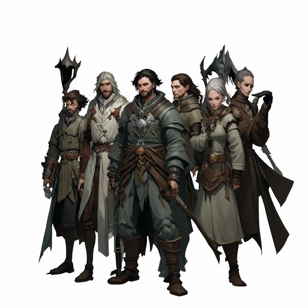 Elden Ring Shadow of the Erdtree Characters