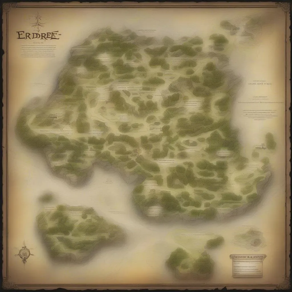 Elden Ring Shadow of the Erdtree Map