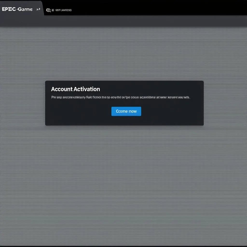Kích hoạt tài khoản Epic Games