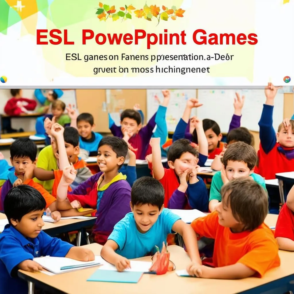 ESL PowerPoint Games thu hút học sinh