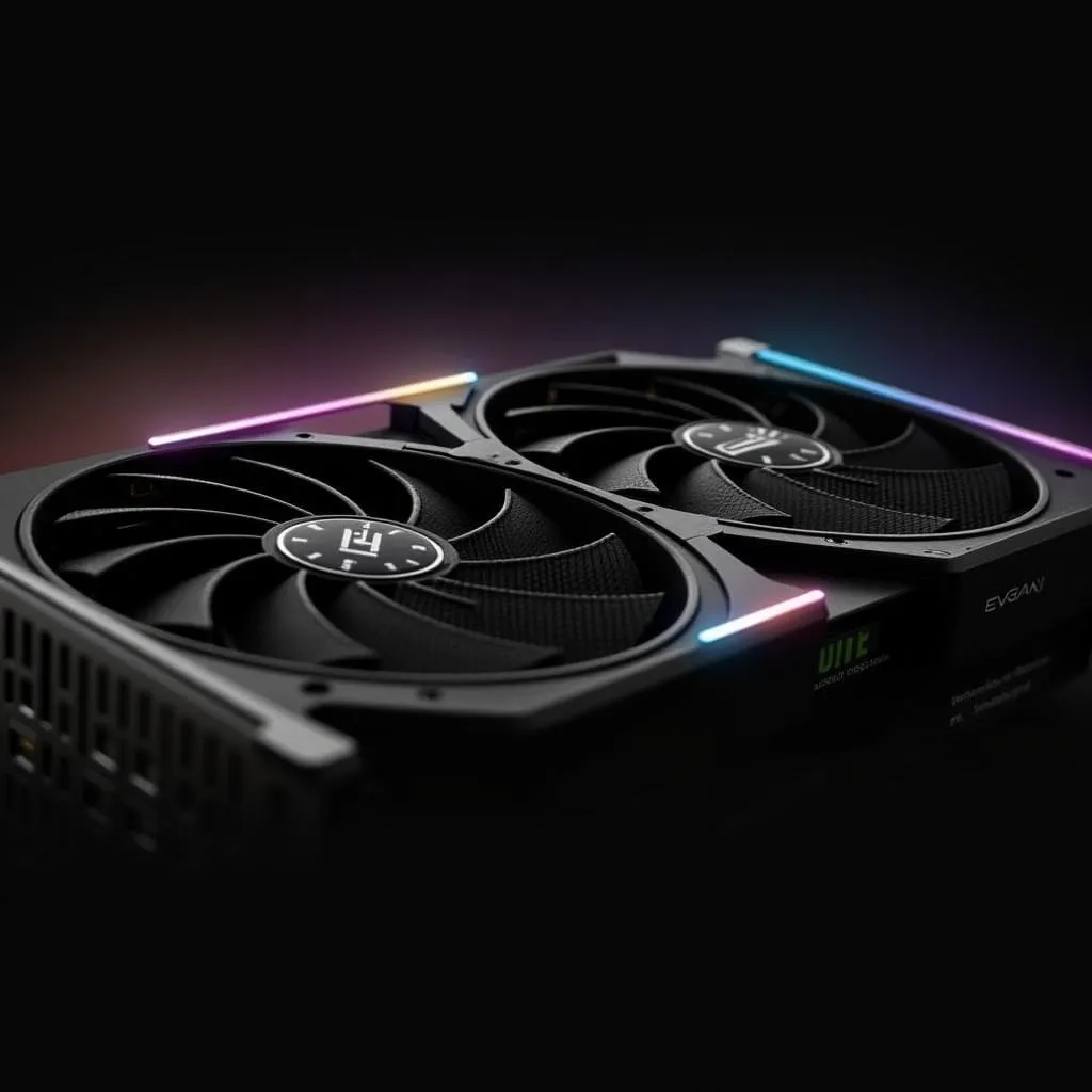 Card đồ họa EVGA GeForce RTX 2060 SC Ultra Gaming với thiết kế hầm hố