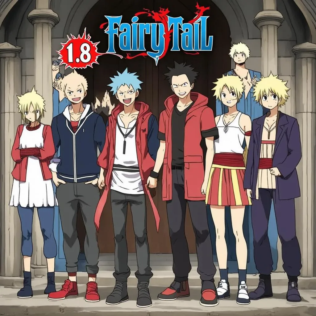 Fairy Tail 0.8 characters