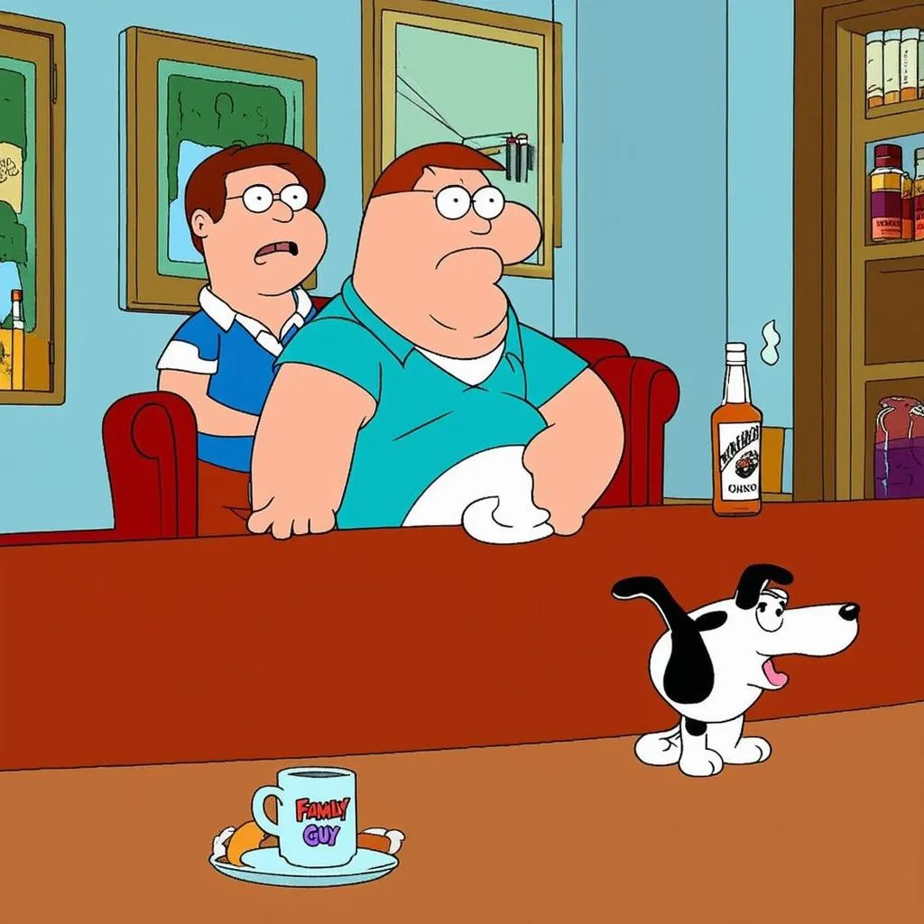 Brian, the dog in &quot;Family Guy&quot;