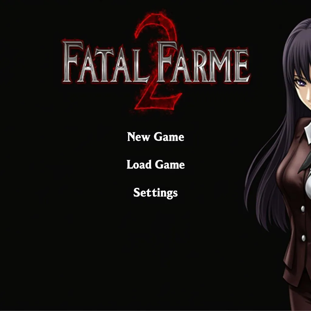 Hình ảnh màn hình chính của game Fatal Frame 2 PC