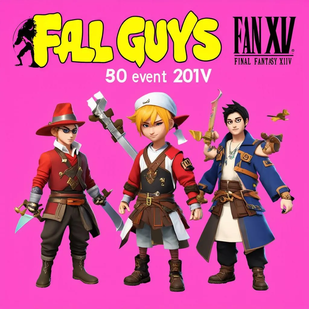 Sự kiện Fall Guys Final Fantasy XIV