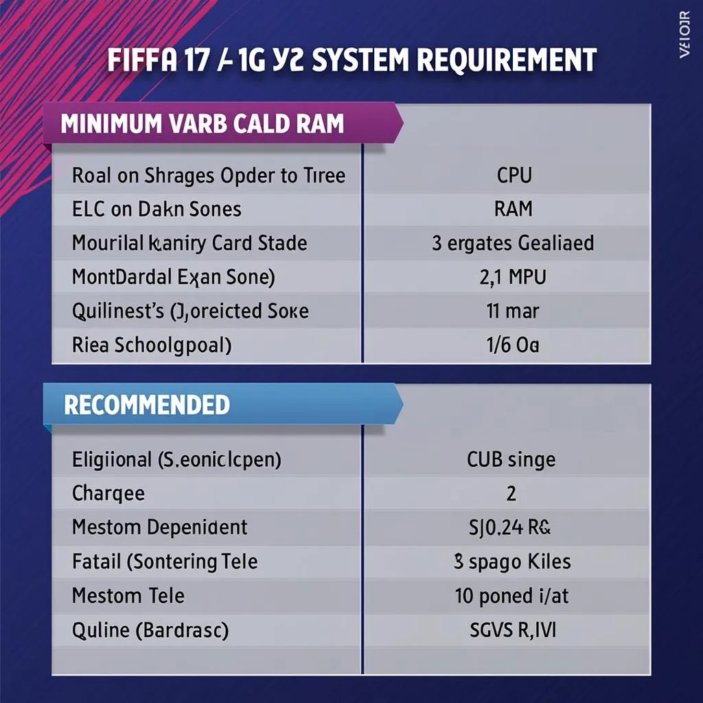 Fifa 17 PC Requirements