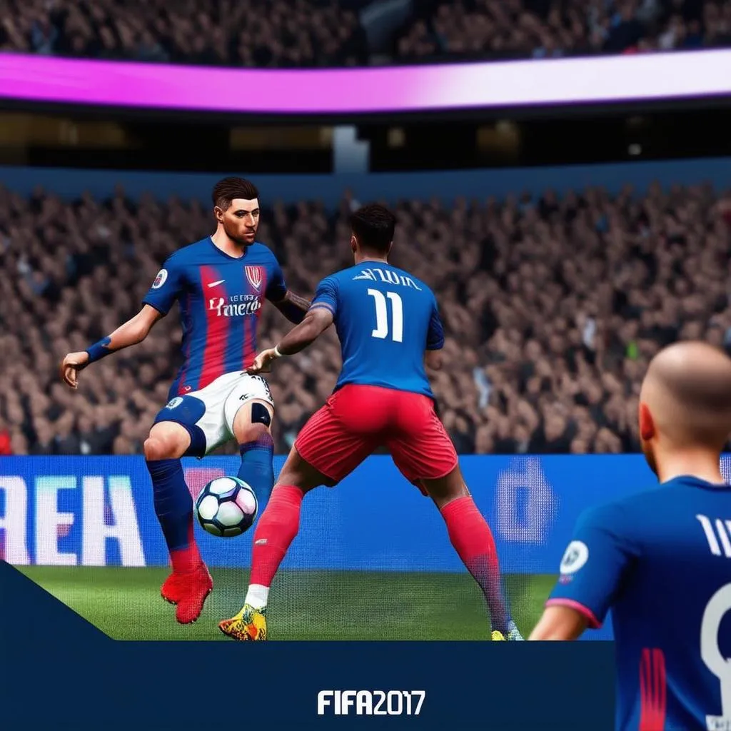 FIFA 2017 gameplay