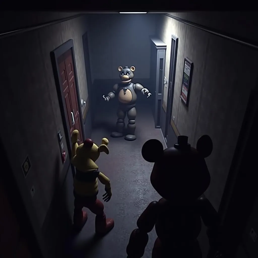 Five Nights at Freddy's gameplay