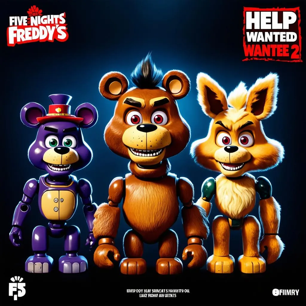 Five Nights at Freddy's: Help Wanted 2 Characters