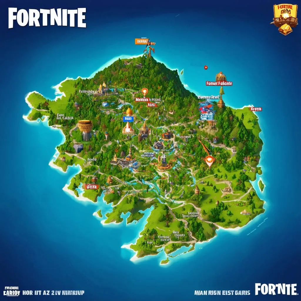 Fortnite map