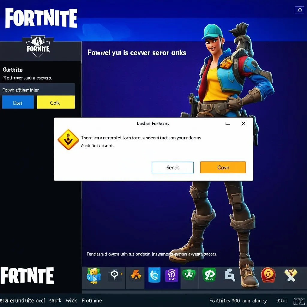 Fortnite sập server