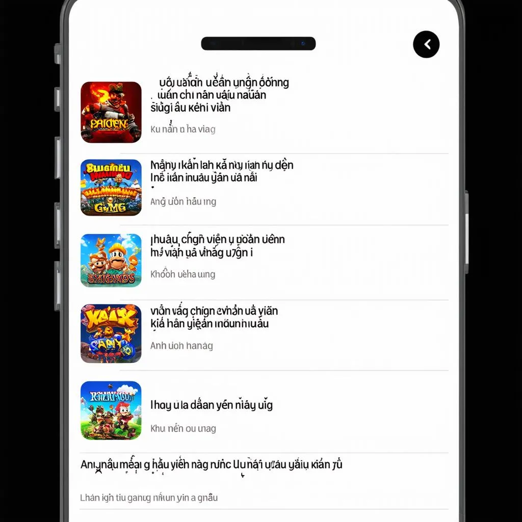 Danh sách game Android Việt hóa