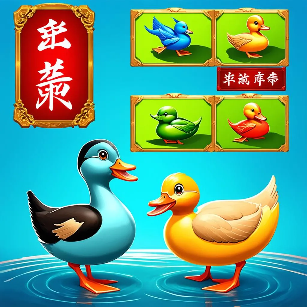 Game bắn vịt phong thủy