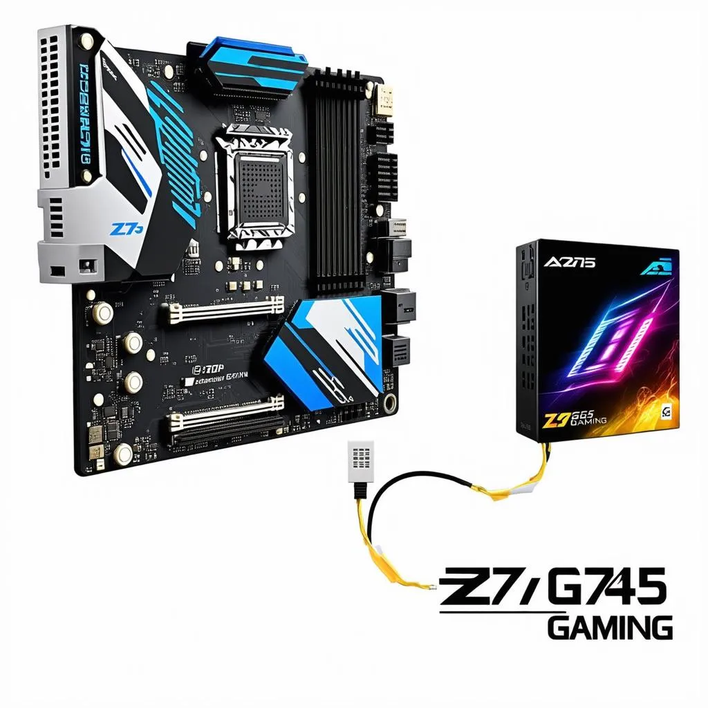 Game Console and Z77 G45 Motherboard